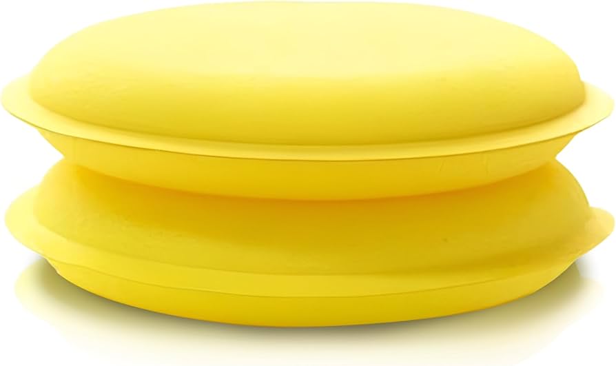 Yellow Polish Applicator Pad – Circular (Pack of 10)
