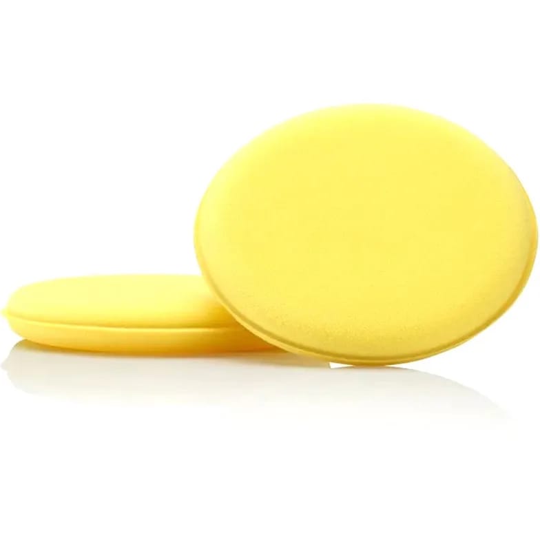 Yellow Polish Applicator Pad – Circular (Pack of 10)